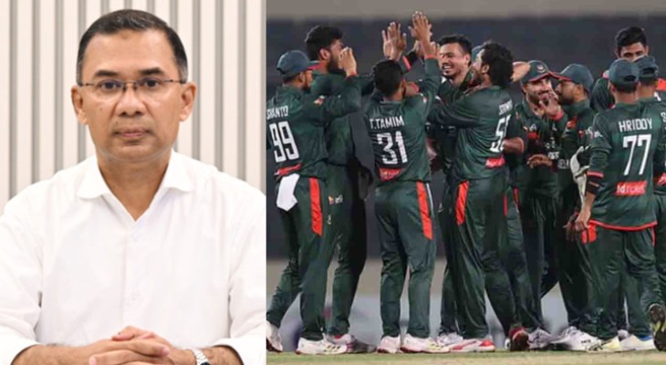 বাংলাদেশ ক্রিকেট দলকে প্রধানমন্ত্রীর অভিনন্দন